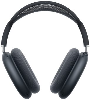 Ακουστικ? AirPods Max 2, μπροστιν? εξωτερικ? ?ψη, χρ?μα μα?ρο του μεσονυκτ?ου